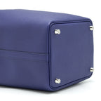Hermes Picotin 18 Lock Bag Epsom Bleu Encre/ Brique/ Noir SHW