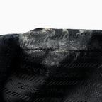 PRADA BORSA A SPALLA CLEO PELLE SPAZZOLATO LEATHER ARGENTO SHW