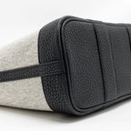 Hermes Neo Garden Party 23 Canvas / Negonda Ecru / Noir SHW