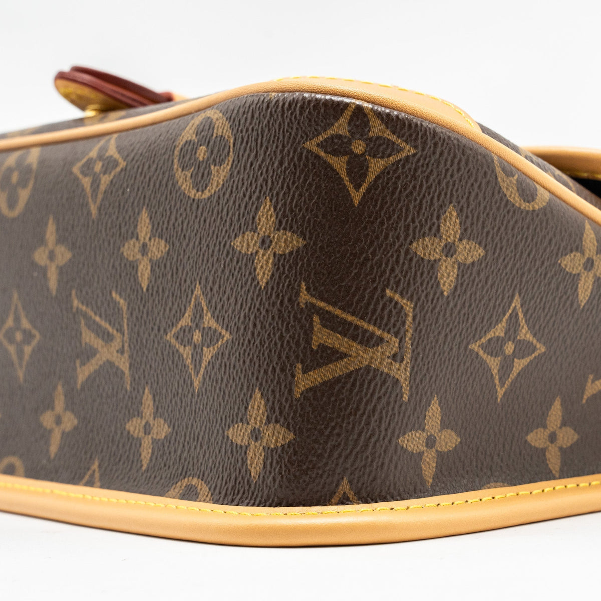 LOUIS VUITTON DIANE BAG WITH JACQUARD STRAP MONOGRAM CANVAS GHW