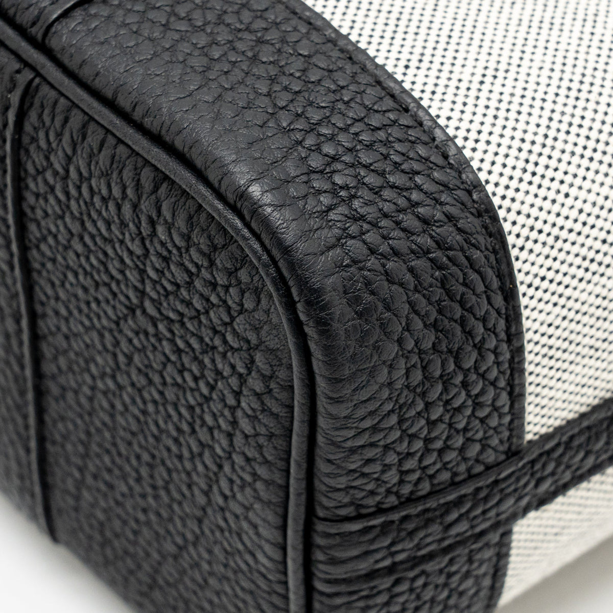 Hermes Neo Garden Party 23 Canvas / Negonda Ecru / Noir SHW