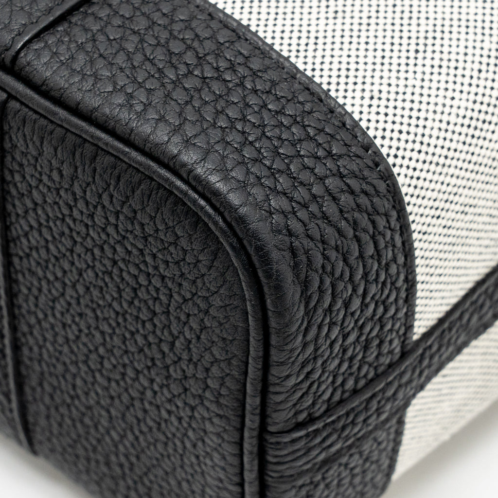 Hermes Neo Garden Party 23 Canvas / Negonda Ecru / Noir SHW