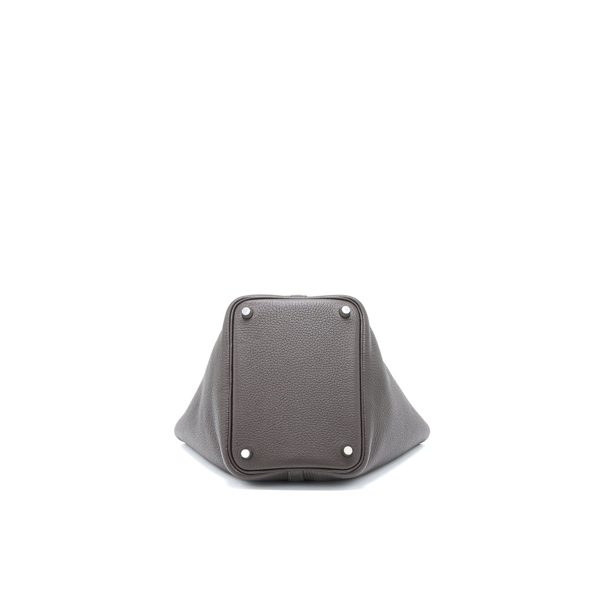 Hermes Picotin 18 Lock Bag Clemence Ebene SHW