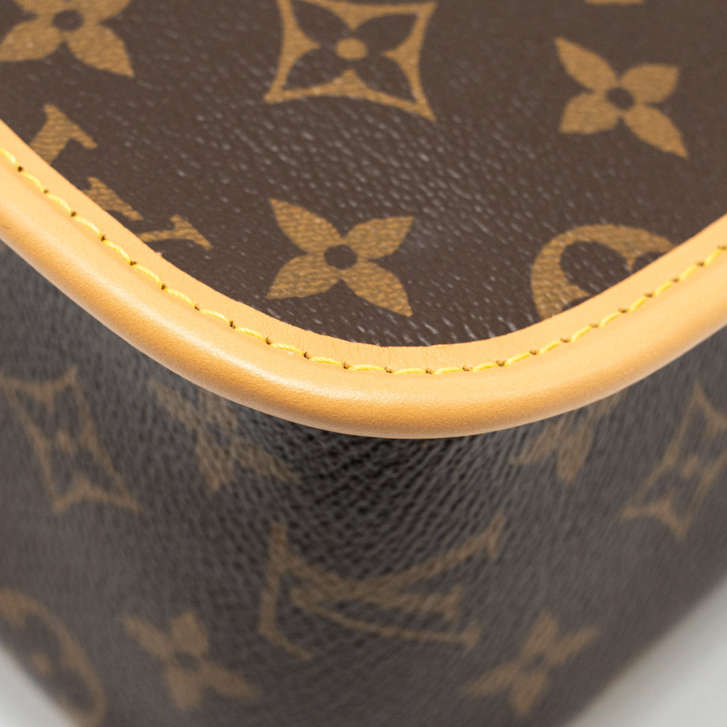 LOUIS VUITTON DIANE BAG WITH JACQUARD STRAP MONOGRAM CANVAS GHW