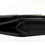 CHANEL 19 WALLET ON CHAIN LAMBSKIN BLACK MULTICOLOR HARDWARE
