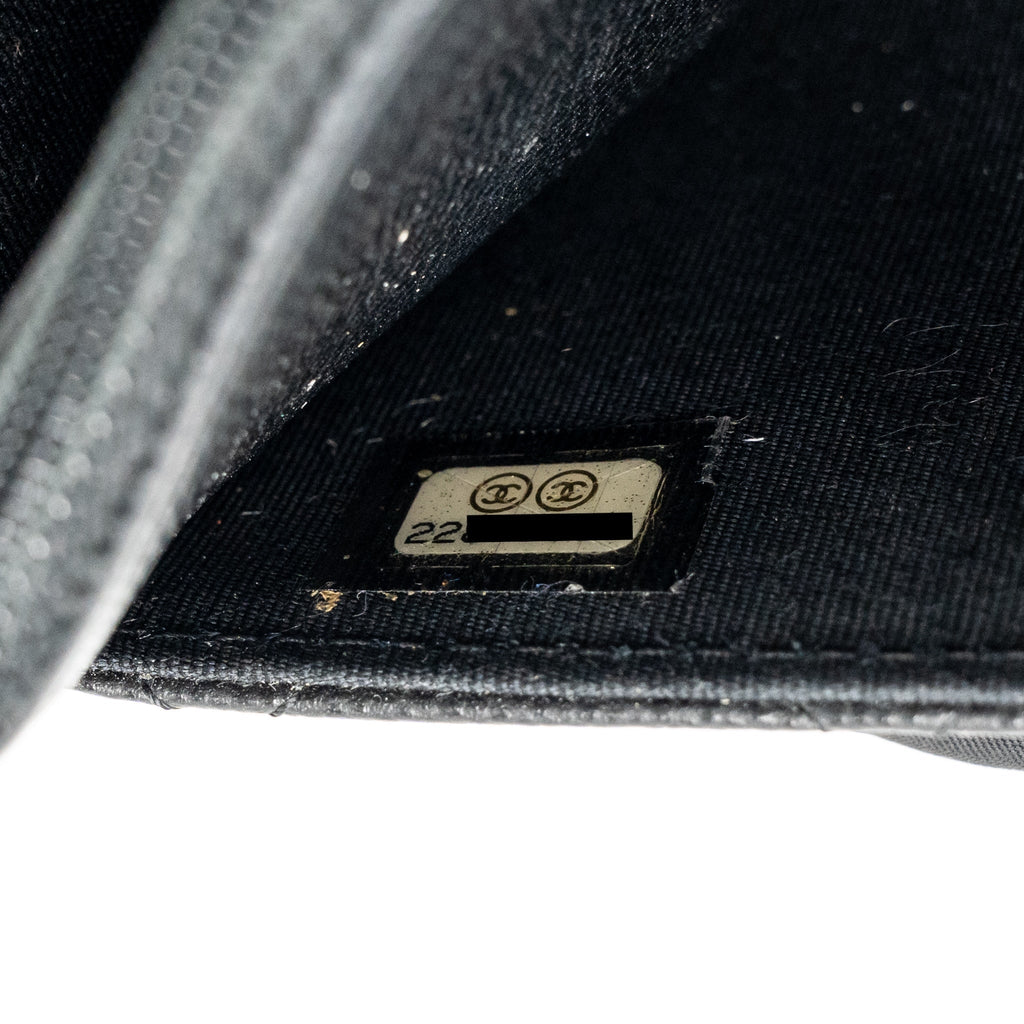 Chanel 2.55 Reissue Wallet on Chain Caviar Black GHW
