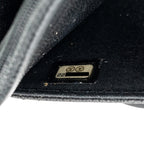 Chanel 2.55 Reissue Wallet on Chain Caviar Black GHW