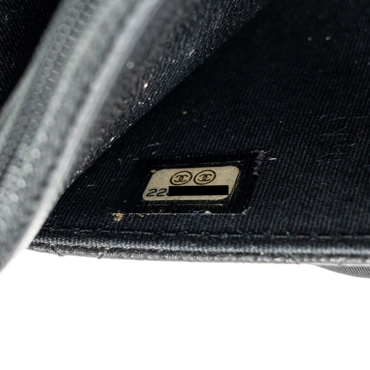 Chanel 2.55 Reissue Wallet on Chain Caviar Black GHW