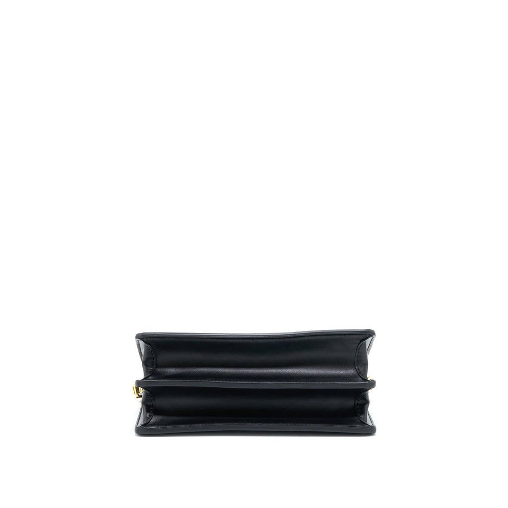 LOUIS VUITTON DAUPHINE MM EPI BLACK GHW
