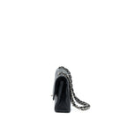 CHANEL MEDIUM CLASSIC DOUBLE FLAP BAG CAVIAR BLACK SHW