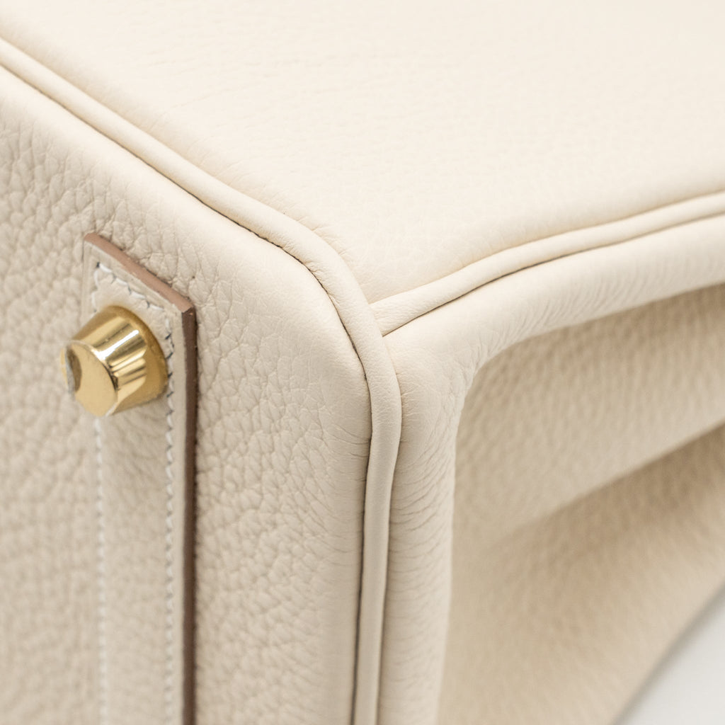 Hermes Birkin 25 Togo Craie GHW