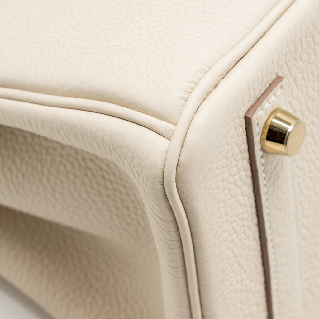 Hermes Birkin 25 Togo Craie GHW