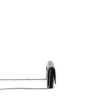 CHANEL CLASSIC WALLET ON CHAIN CAVIAR BLACK SHW (MICROCHIP)