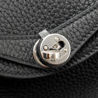 Hermes Mini Lindy II Clemence black SHW