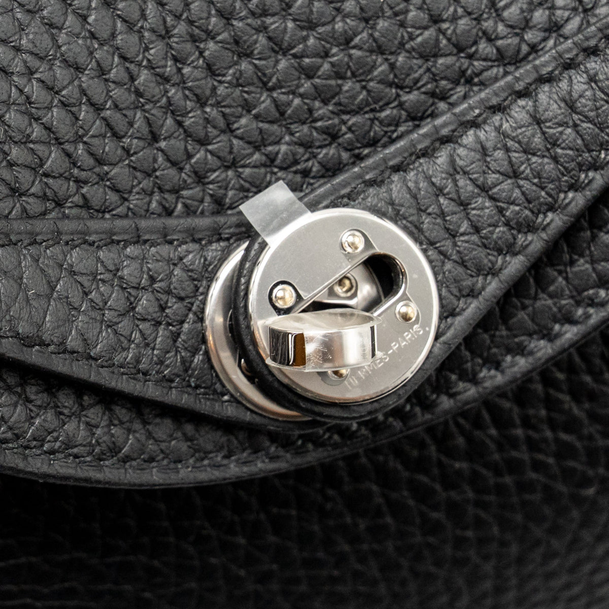 Hermes Mini Lindy II Clemence black SHW