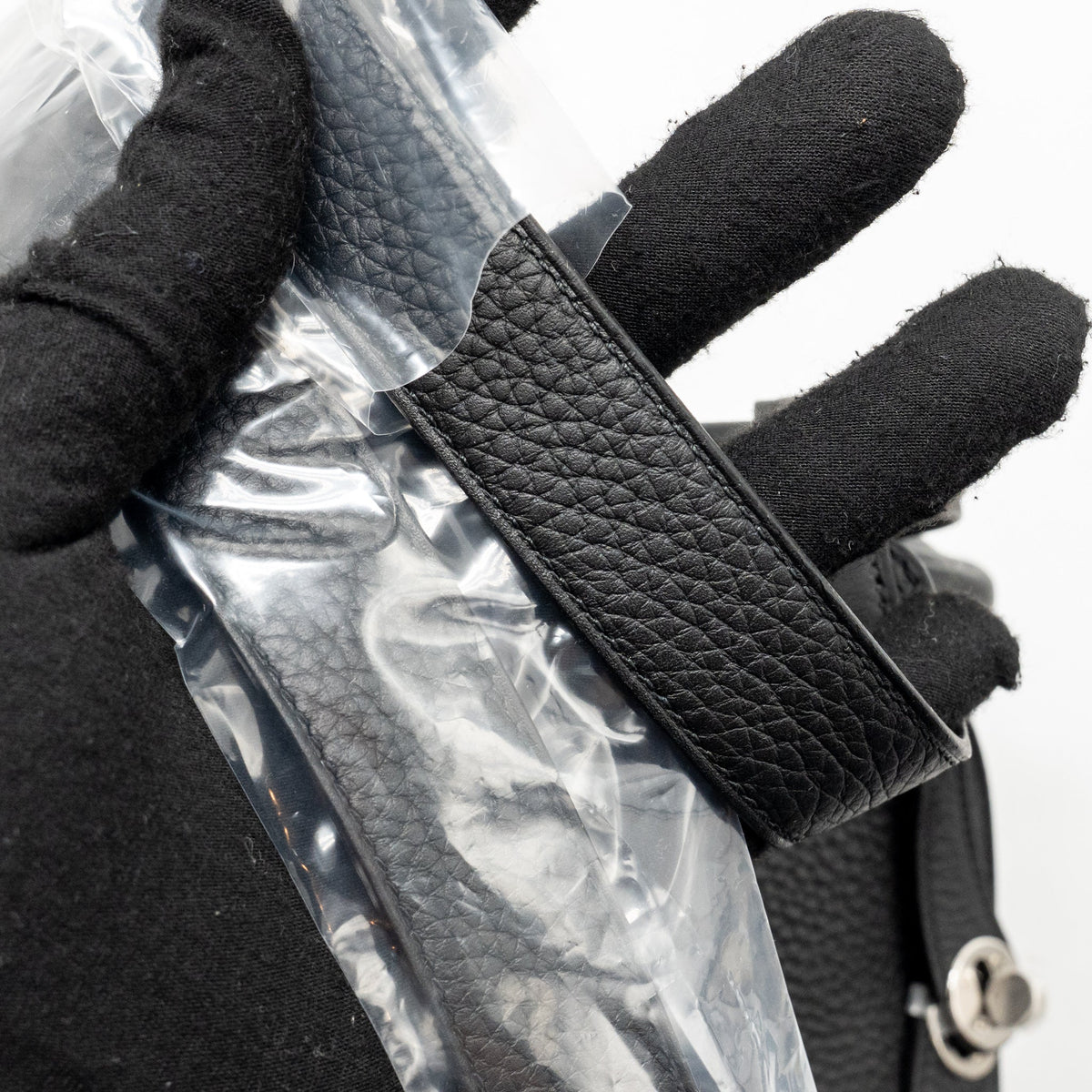 Hermes Mini Lindy II Clemence black SHW