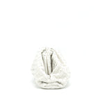 BOTTEGA VENETA INTRECCIATO POUCH IN WHITE