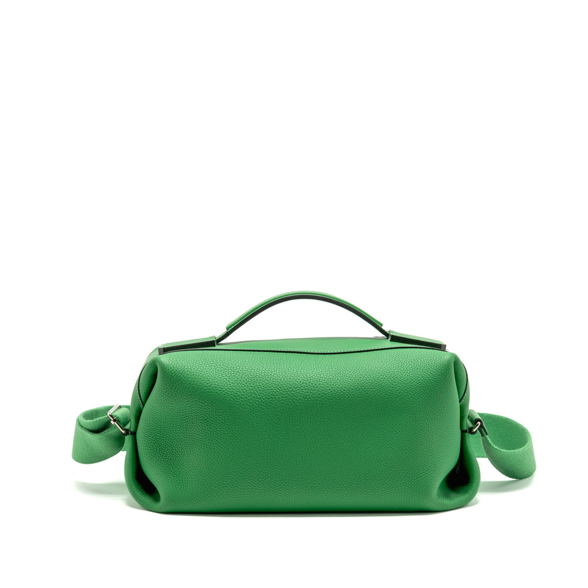 HERMES EMILE 30 BAG TOGO/SWIFT Bamboo SHW
