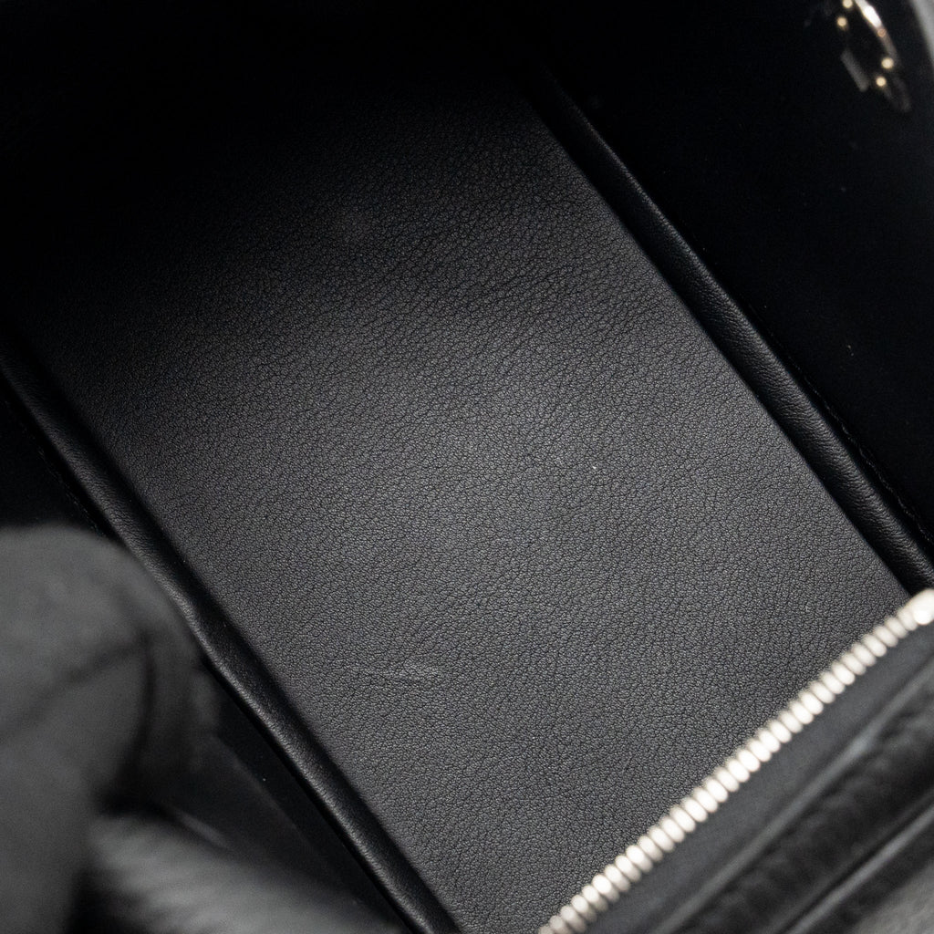 Hermes Mini Lindy II Clemence black SHW