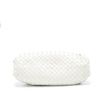 BOTTEGA VENETA INTRECCIATO POUCH IN WHITE
