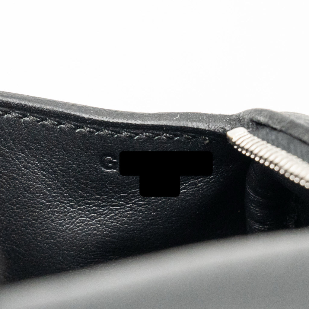 Hermes Mini Lindy II Clemence black SHW