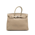 Hermes Birkin 35 Togo Gris Tourterelle SHW