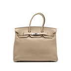 Hermes Birkin 35 Togo Gris Tourterelle SHW