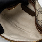 GUCCI BELT BAG INTERLOCKING GG SUPREME CANVAS GHW