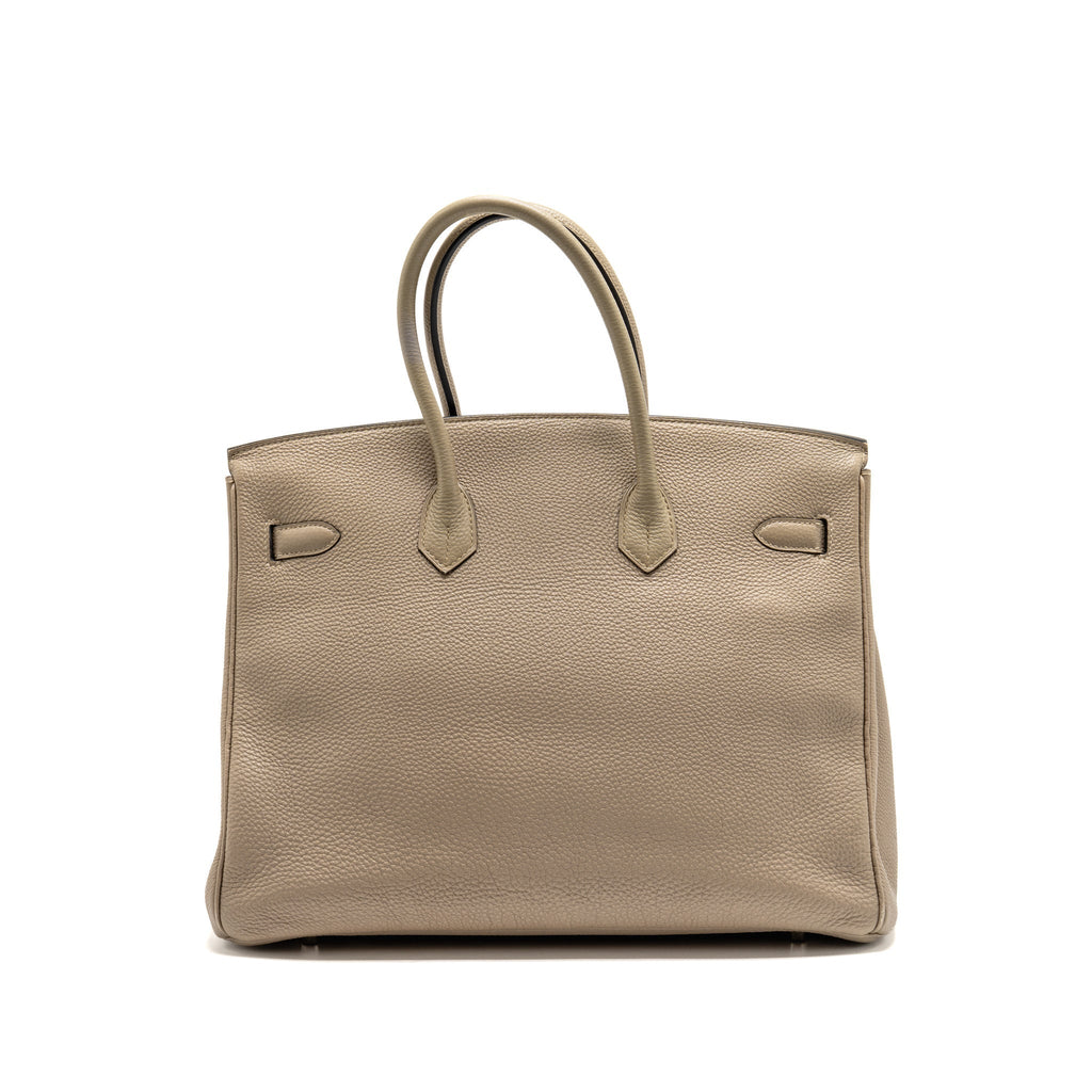 Hermes Birkin 35 Togo Gris Tourterelle SHW