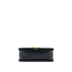 CHANEL MEDIUM BOY BAG CAVIAR BLACK BRUSHED GHW