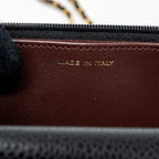 CHANEL CLASSIC WALLET ON CHAIN CAVIAR BLACK GHW (MICROCHIP)