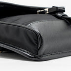 PRADA TRIMMED SAFFIANO PHONE CASE RE-NYLON BLACK SHW