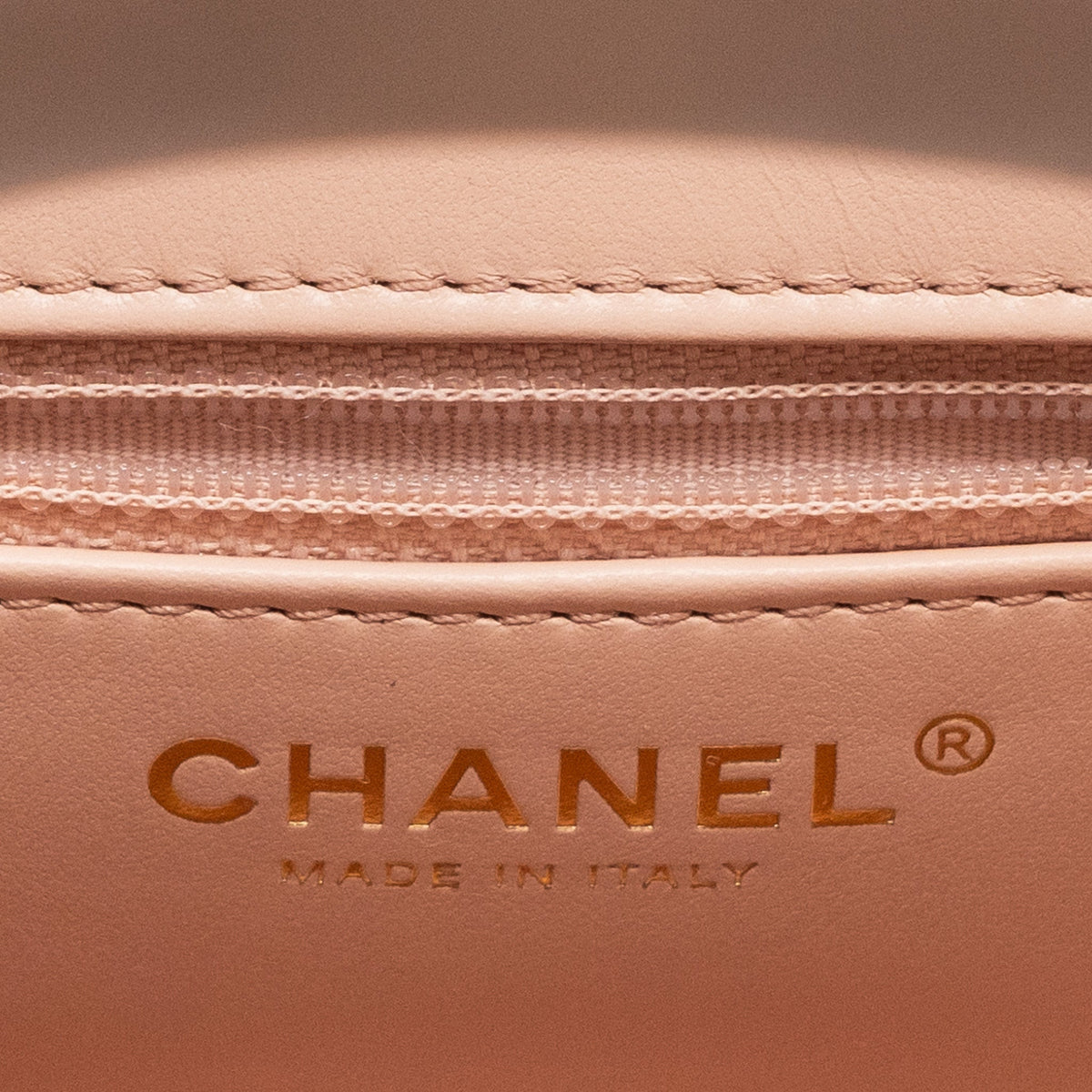 CHANEL 23K MINI SHOPPING BAG CALFSKIN LIGHT PINK GHW(MICROCHIP)