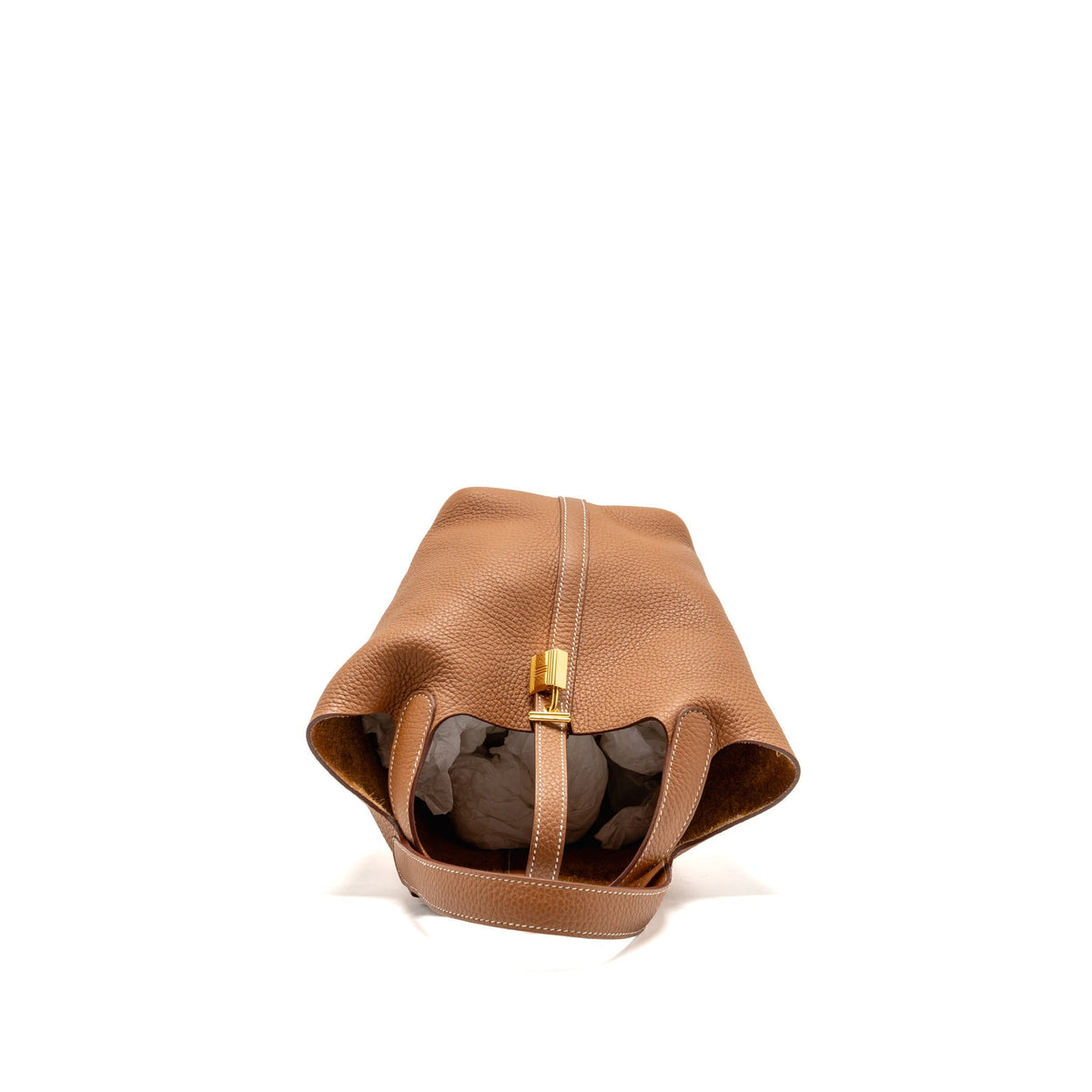 Hermes Picotin 18 Lock Bag Clemence GOLD GHW