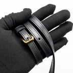 GUCCI 1955 HORSEBIT MINI CROSSBODY BAG CALFSKIN BLACK GHW