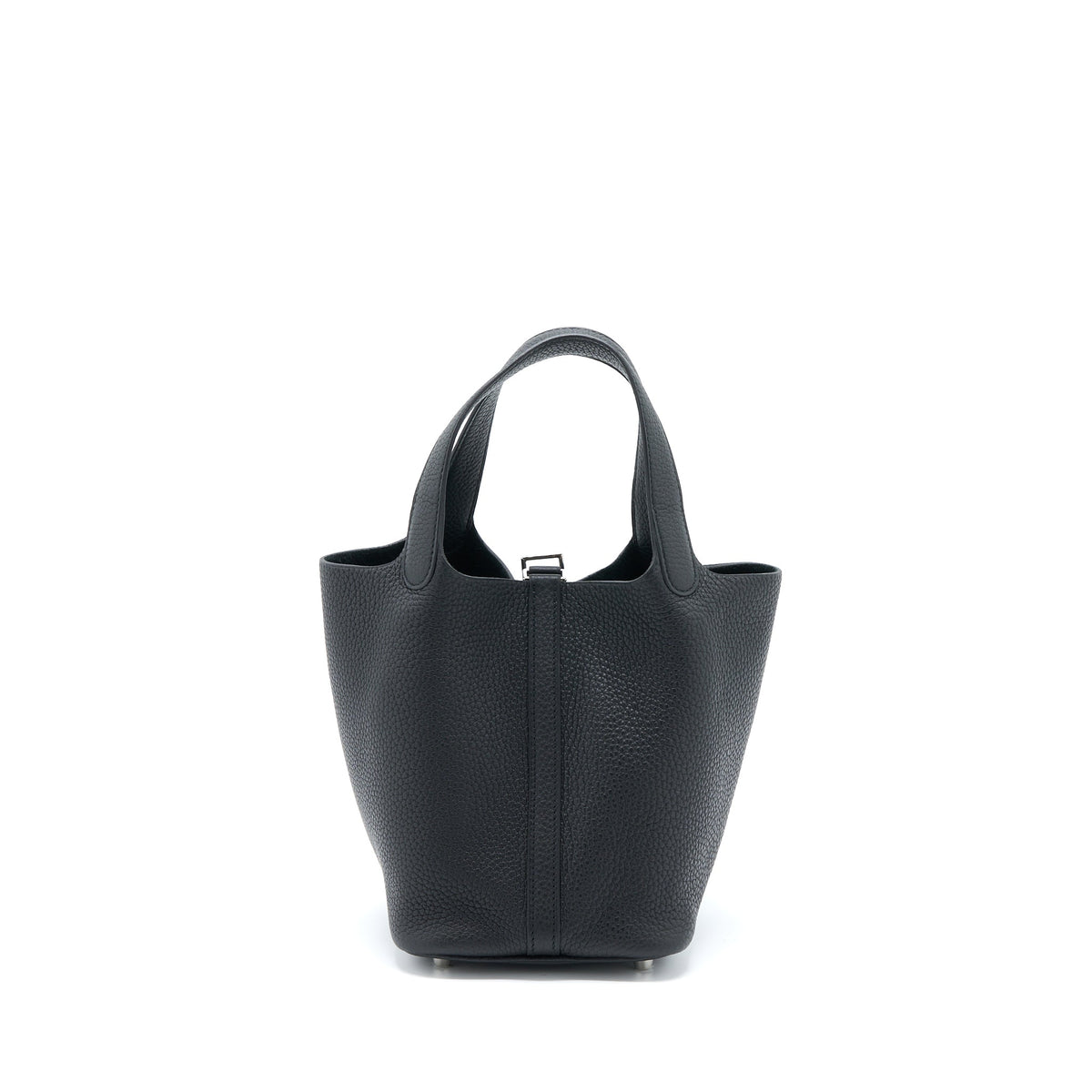 HERMES PICOTIN 18 LOCK BAG CLEMENCE BLACK SHW