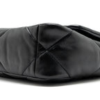 CHANEL SMALL 19 BAG LAMBSKIN BLACK MULTICOLOUR HARDWARE (MICROCHIP)