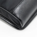 PRADA TRIMMED SAFFIANO PHONE CASE RE-NYLON BLACK SHW