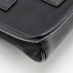 PRADA TRIMMED SAFFIANO PHONE CASE RE-NYLON BLACK SHW