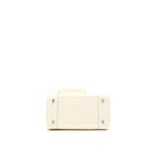 HERMES BIRKIN 25 CARGO CANVAS/SWIFT ECRU/NATA SHW