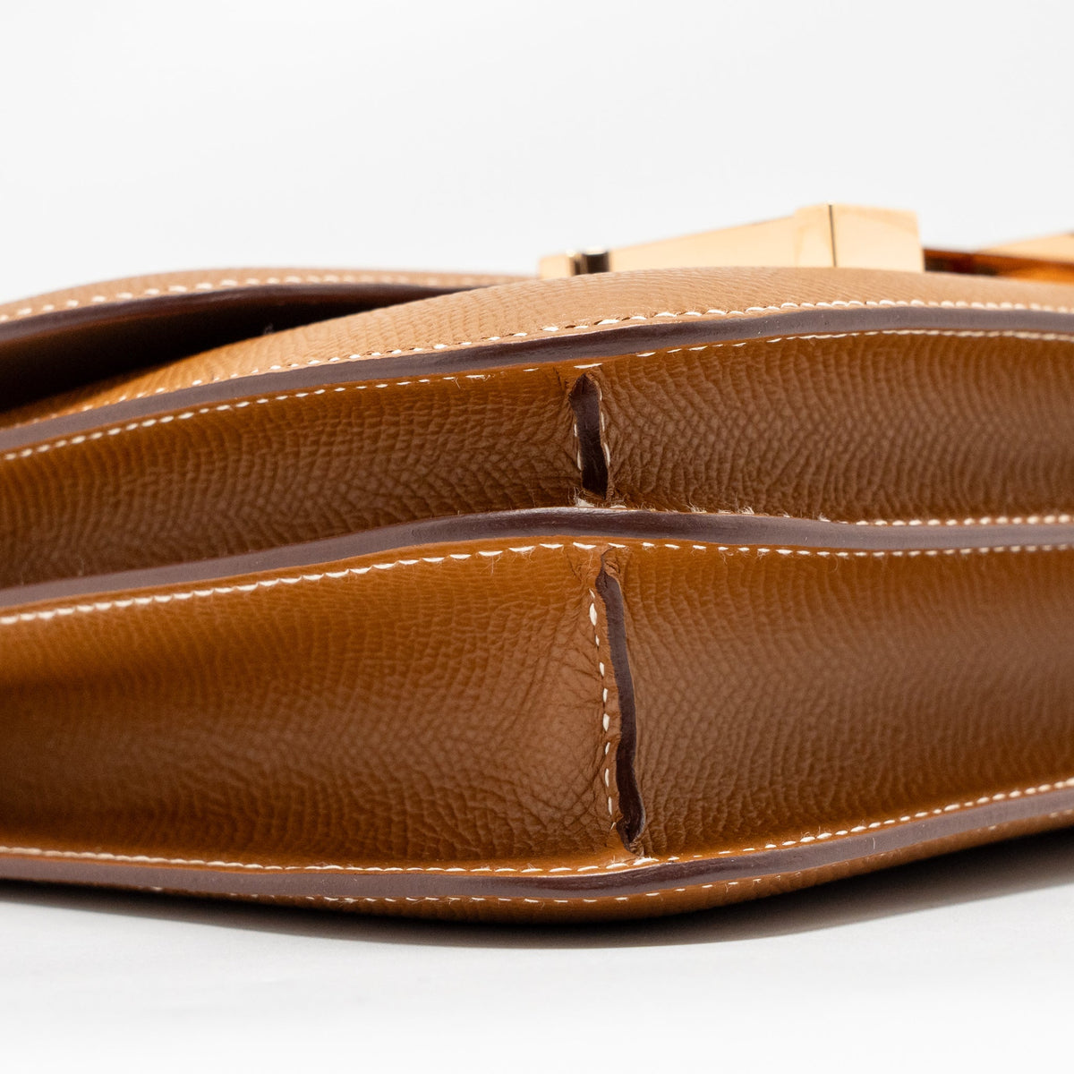 Hermes mini constance epsom gold RGHW