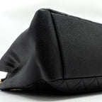 CHANEL GRAND SHOPPING TOTE CAVIAR BLACK GHW