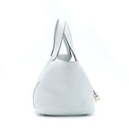 HERMES PICOTIN 22 LOCK BAG CLEMENCE BLUE PALE SHW
