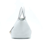 HERMES PICOTIN 22 LOCK BAG CLEMENCE BLUE PALE SHW