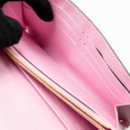 LOUIS VUITTON SARAH WALLET 2016 CHRISTMAS LIMITED EDITION MONOGRAM CANVAS ROSE BALLERINE GHW