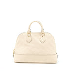 LOUIS VUITTON NEO ALMA PM MONOGRAM EMPREINTE WHITE GHW