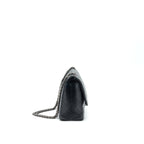 CHANEL REISSUE 226 IN BLACK RUTHENIUM SILVER HARDWARE