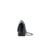 CHANEL REISSUE 226 IN BLACK RUTHENIUM SILVER HARDWARE