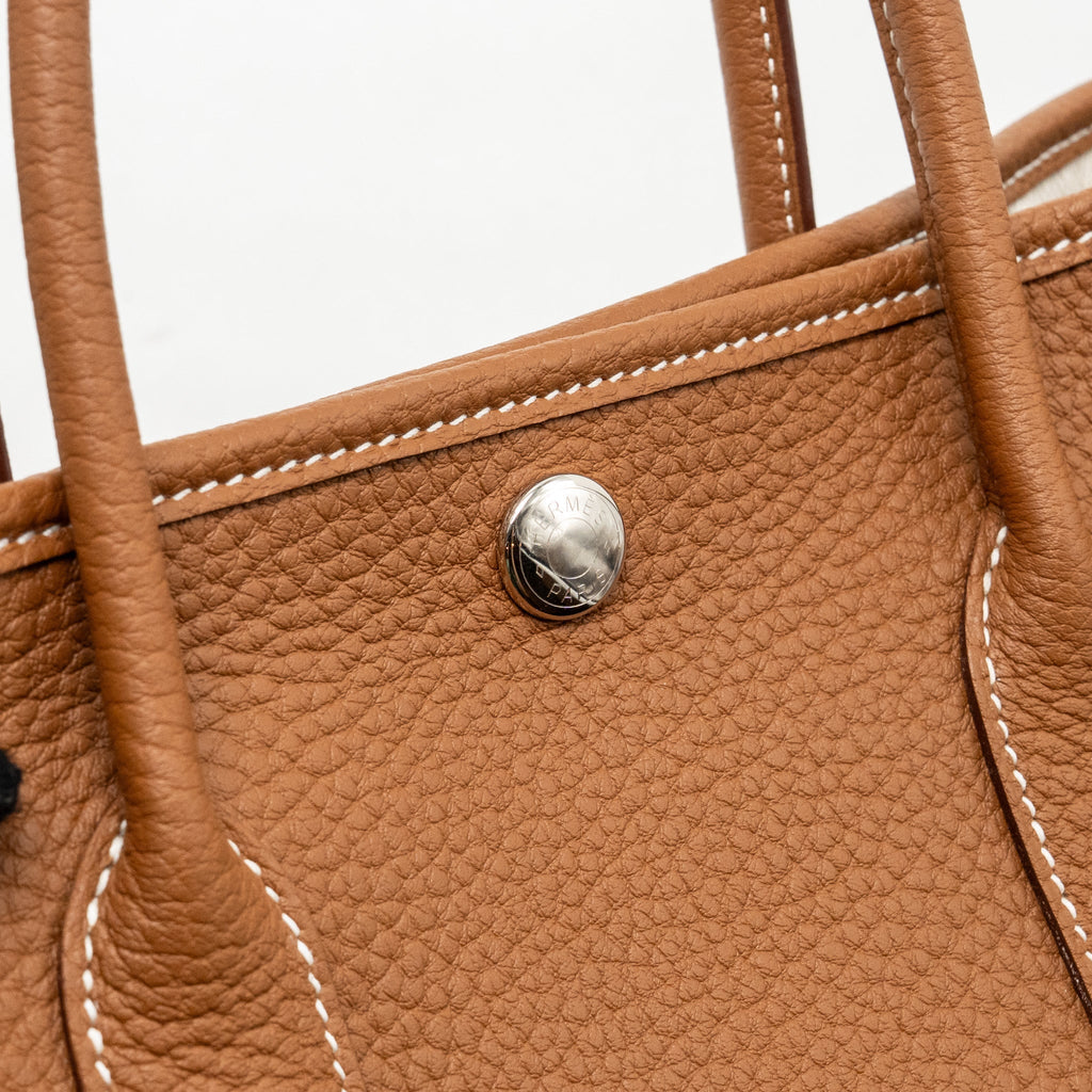 Hermes GardenParty 30 Negonda Gold SHW