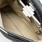 FENDI MEDIUM PEEKABOO BAG SELLERIA LEATHER BLACK SHW